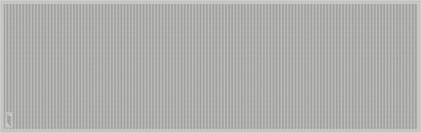 MONOGRAM SCARF - GREY