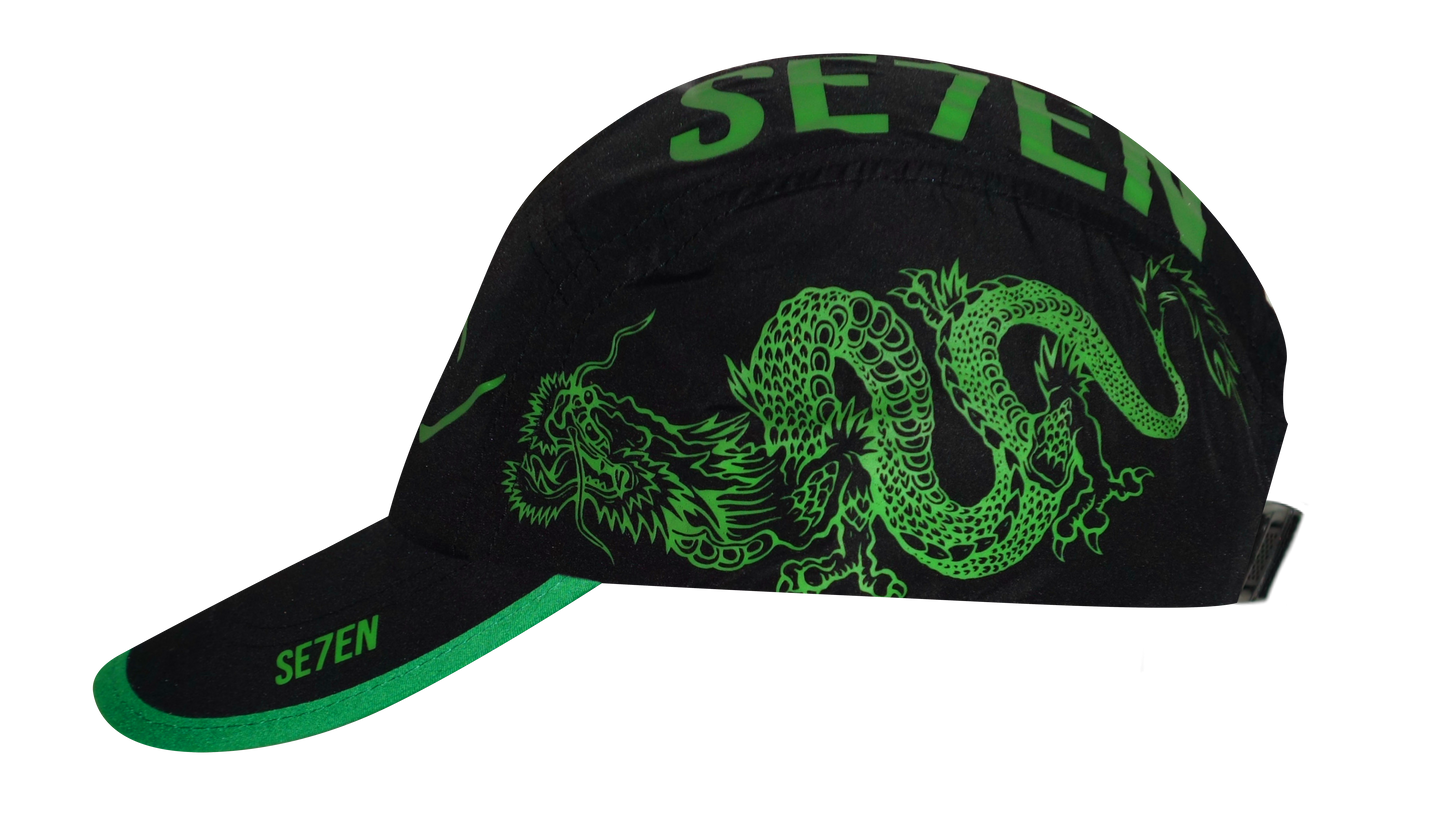 GREEN DRAGON CAP - BLACK