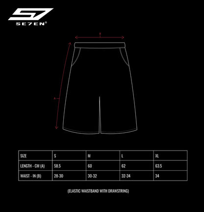 MONOGRAM SHORTS - CONCRETE