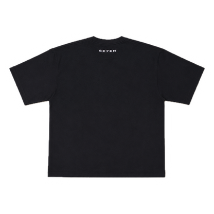 S7 LOGO TEE - BLACK