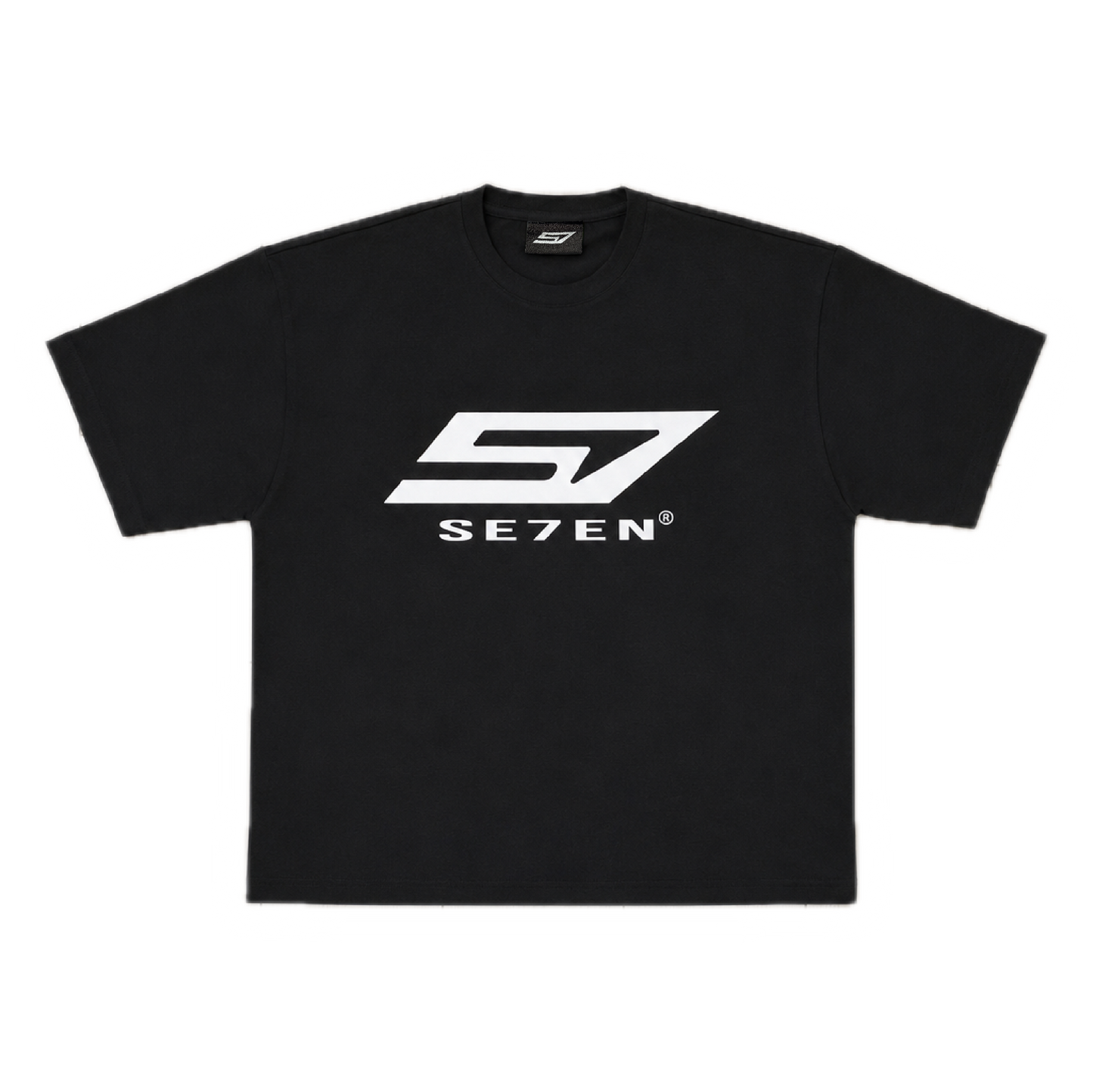 S7 LOGO TEE - BLACK