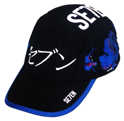 BLUE DRAGON CAP - BLACK