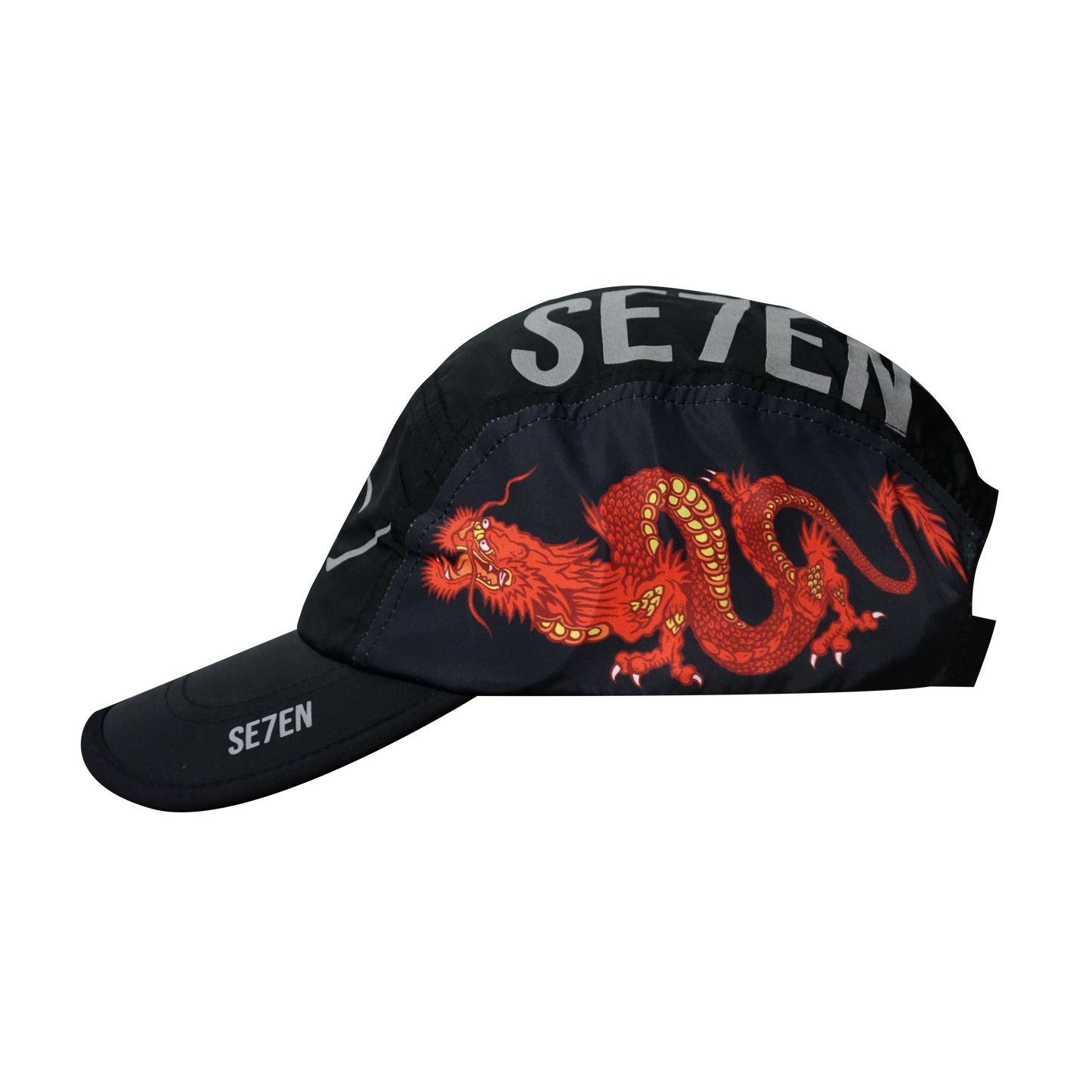 RED DRAGON CAP - BLACK