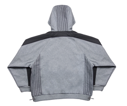 MONOGRAM HOODIE - CONCRETE