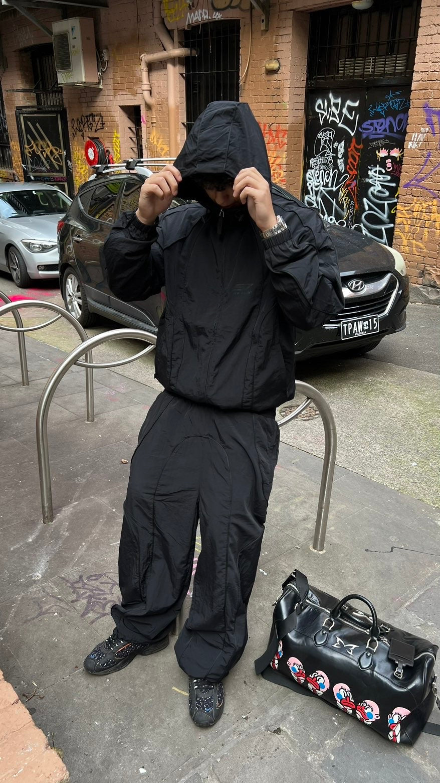 NEO PANTS - VANTA BLACK