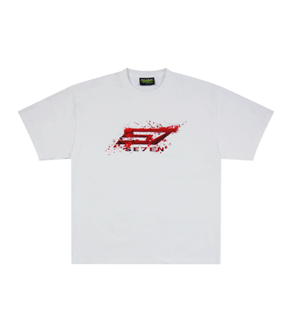 BLOODY TEE - WHITE