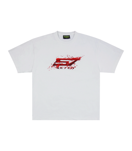 BLOODY TEE - WHITE