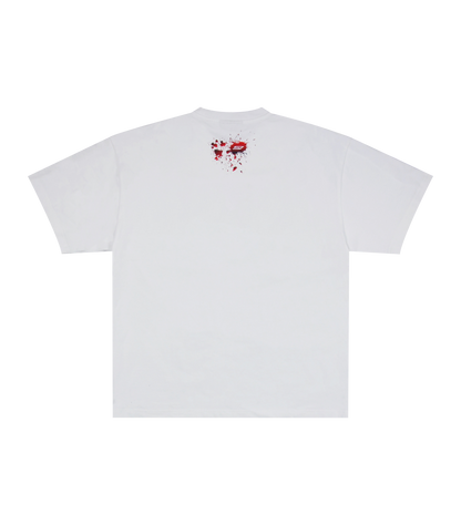 BLOODY TEE - WHITE