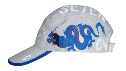 BLUE DRAGON CAP - WHITE