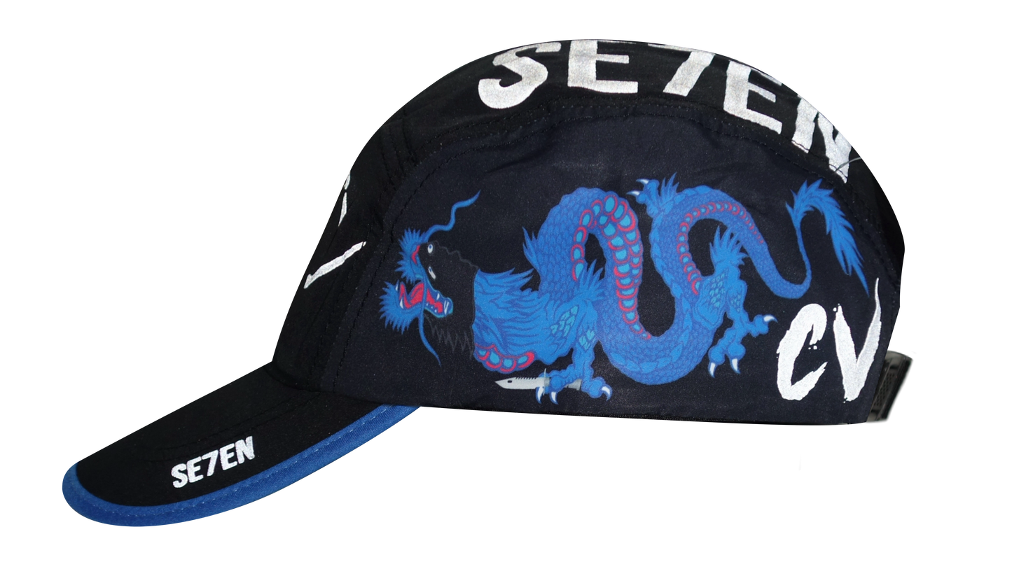 BLUE DRAGON CAP - BLACK