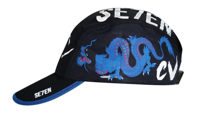 BLUE DRAGON CAP - BLACK