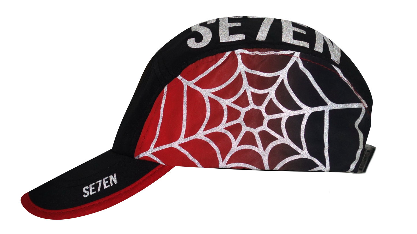 WEB CAP - BLACK REDBACK