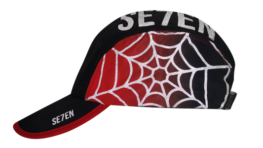 WEB CAP - BLACK REDBACK