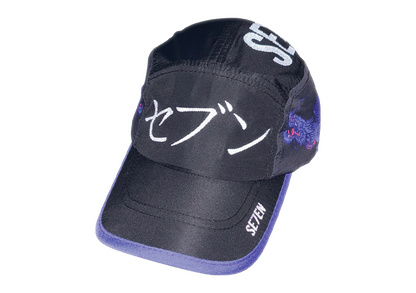 PURPLE DRAGON CAP - BLACK