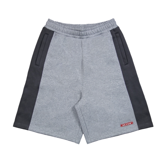 MONOGRAM SHORTS - CONCRETE