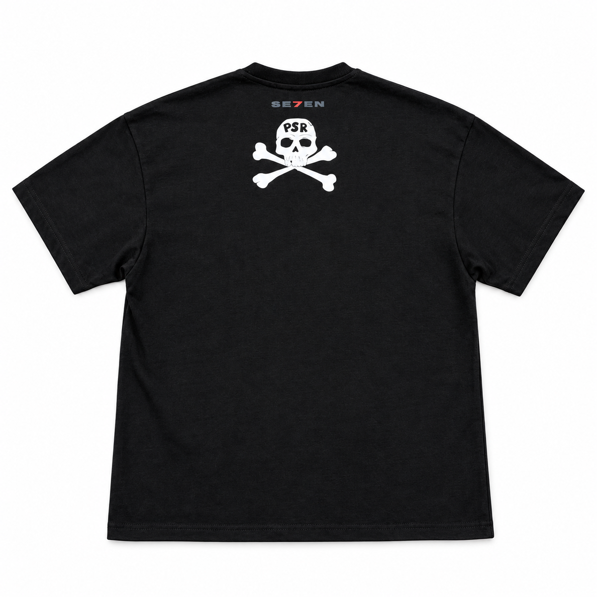 SE7EN X POSER — Black S7 Tee