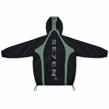 SAGE BLUE JACKET - SE7EN X POSER