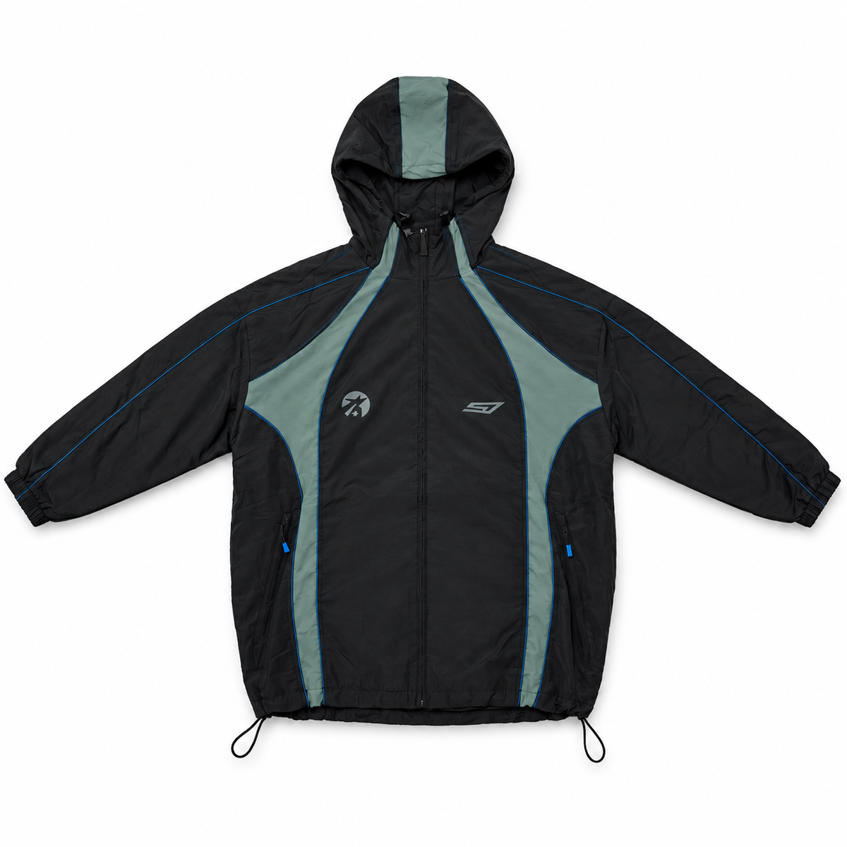 SAGE BLUE JACKET - SE7EN X POSER