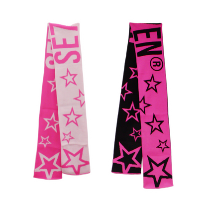 REVERSIBLE SCARVES - STARS